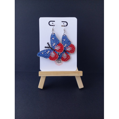Boucles d'oreilles Battements d'ailes