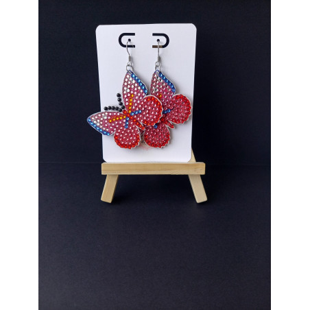 Boucles d'oreilles Battements d'ailes