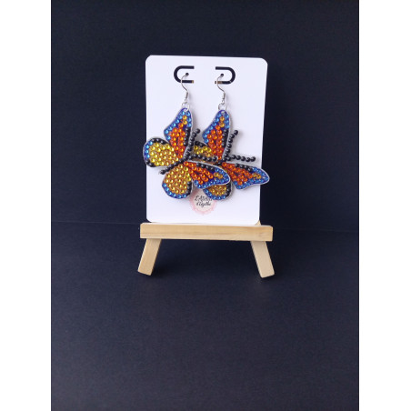 Boucles d'oreilles Battements d'ailes