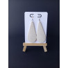 Boucles d'oreilles fifteen - modèle G