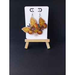Boucles d'oreilles Battements d'ailes