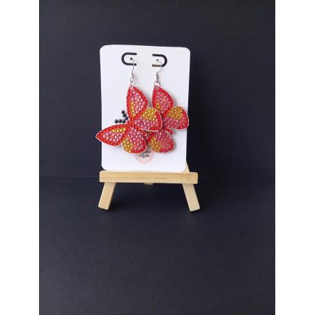 Boucles d'oreilles Battements d'ailes