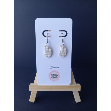 Boucles d'oreilles fifteen - modèle H