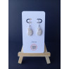 Boucles d'oreilles fifteen - modèle H